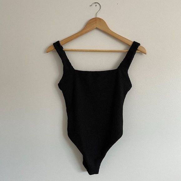 NWT Show Me Your Mumu The Scrunch One Piece Black Swimsuit Sz Small - Picture 5 of 10
